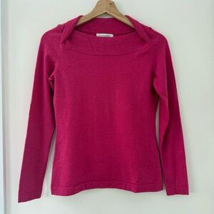 Banana Republic Extra Fine Merino Pink Sweater